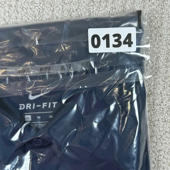 Nike Dri-Fit Mens XL Xavier Musketeers Blue Performance Varsity Polo Shirt - Picture 8 of 8